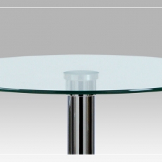 Barový stôl Isabel, 60 cm, číre sklo - 2