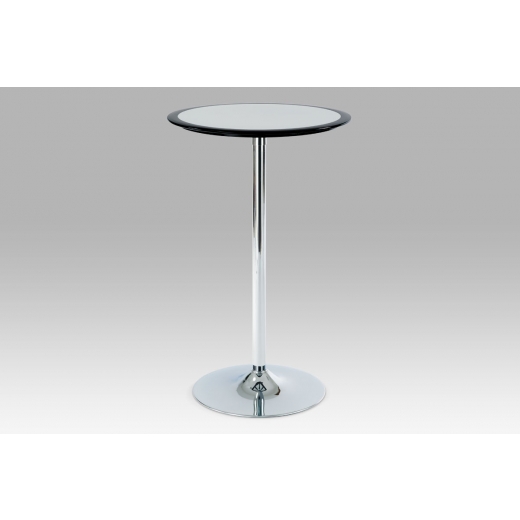 Barový stôl Isabel, 60 cm, strieborná/čierna - 1