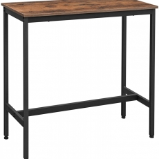 Barový stôl Lenor, 100 cm, hnedá - 1