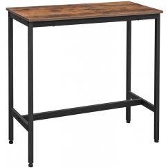 Barový stôl Lenor, 100 cm, hnedá
