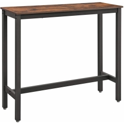 Barový stôl Lenor, 120 cm, hnedá