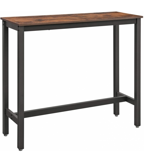 Barový stôl Lenor, 120 cm, hnedá