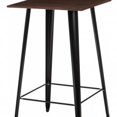 Barový stôl Mason, tmavé drevo - 2