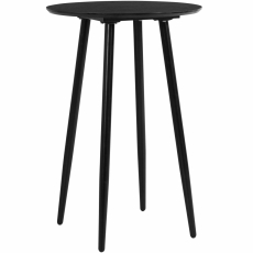 Barový stôl Matcha, 90 cm, čierna - 1