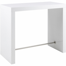 Barový stôl Roy, 130 cm, biela - 1
