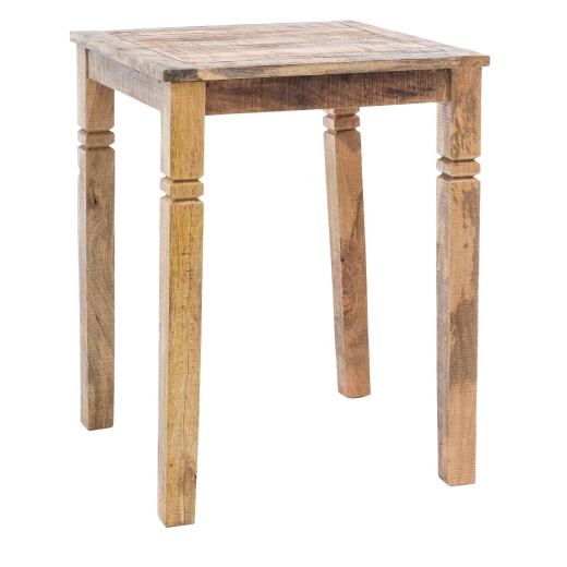 Barový stôl Rustica, 80 cm, mangové drevo - 1