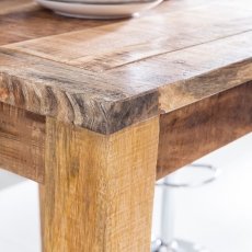 Barový stôl Rustica, 80 cm, mangové drevo - 6