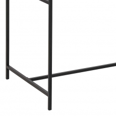 Barový stôl Seaford, 120 cm, dub / čierna - 10