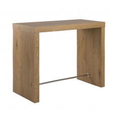 Barový stôl Strong, 130 cm, divoký dub - 1