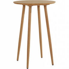 Barový stůl Matcha, 90 cm, dub - 1