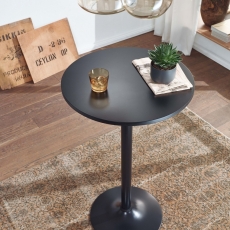 Barový stůl Oleg, 100 cm, černá - 4