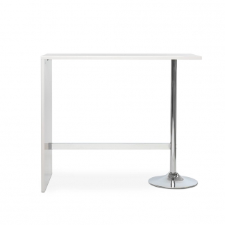 Barový stůl Paro, 120 cm, bílá