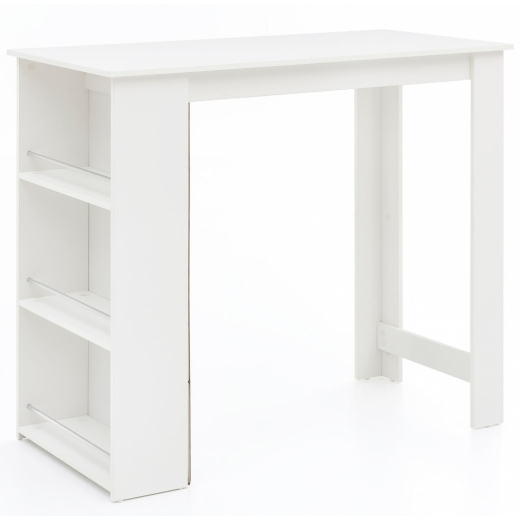 Barový stůl Roni, 120 cm, bílá - 1