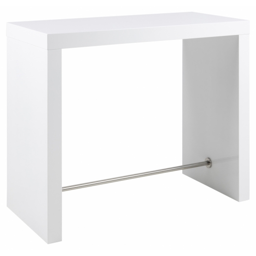 Barový stůl Roy, 130 cm, bílá - 1