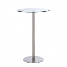 Barový stůl s nerezovou podnoží Minor - 1
