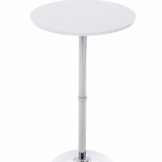 Barový stůl Sean, 108 cm, bílá - 1