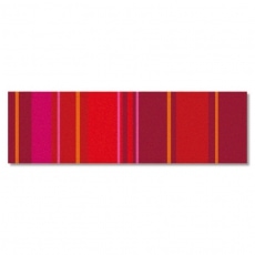 Behúň na stôl Red Stripes, 140x45 cm - 1