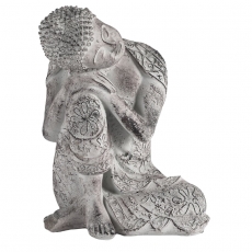 Betonová dekorace Buddha, 23 cm - 1