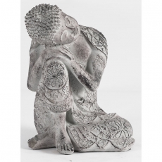 Betonová dekorace Buddha, 23 cm - 2