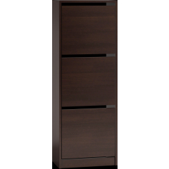 Botník Betsi, 136 cm, tmavě hnědá