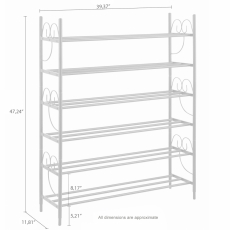 Botník Dion, 120 cm, čierna - 2