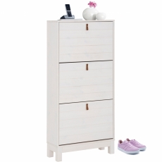 Botník Lous, 140 cm, bílá - 1