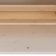 Botník Lous, 95 cm, biela - 4