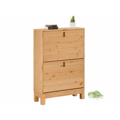 Botník Lous, 95 cm, prírodné drevo