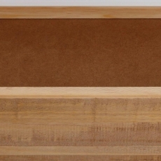 Botník Rafell, 110 cm, bílá / borovice - 3