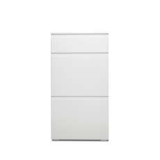 Botník s 2 výklopnými zásuvkami Picture, 109 cm - 4
