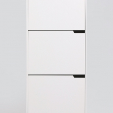 Botník s 3 zásuvkami Marika, 134 cm - 2