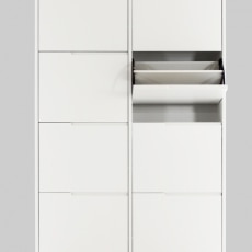 Botník s 8 zásuvkami Pure biela - 3