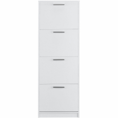 Botník Uma, 157 cm, biela - 2