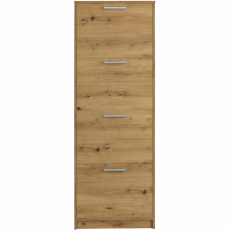 Botník Uma, 157 cm, dub - 2
