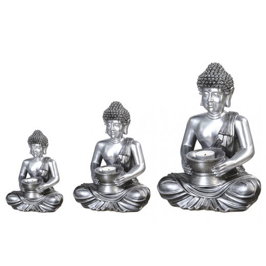 Čajový svícen Buddha, 23 cm - 1