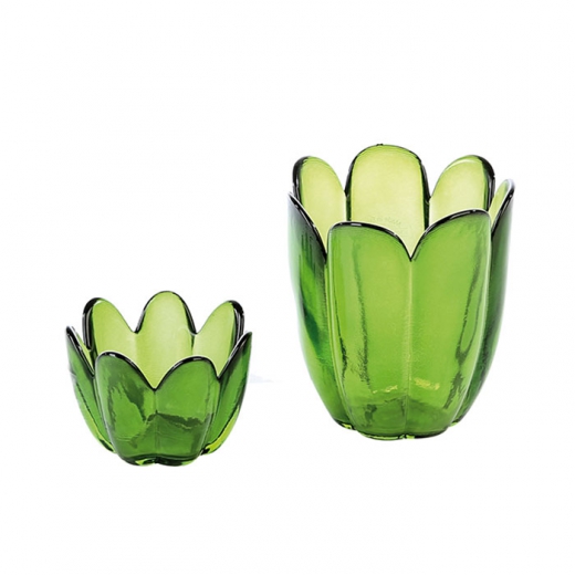 Čajový svícen z recyklovaného skla Tulpe, 12 cm - 1