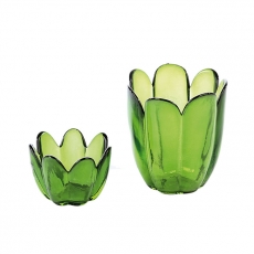 Čajový svietnik z recyklovaného skla Tulpe, 12 cm - 1