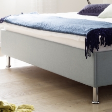 Čalouněná postel Amelie, 140x200 cm, modrá - 3