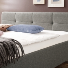 Čalouněná postel Amelie, 140x200 cm, šedá - 3