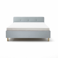 Čalouněná postel Amelie, 180x200 cm, modrá - 10