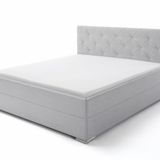 Čalouněná postel Chicago, 180x200 cm, šedá - 6
