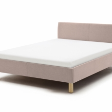 Čalouněná postel Lena, 140x200 cm, růžová - 3