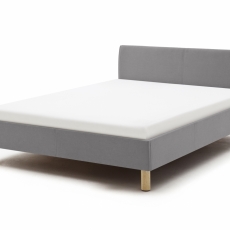 Čalouněná postel Lena, 140x200 cm, šedá - 4