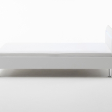 Čalouněná postel Miami, 120x200 cm, bílá - 10