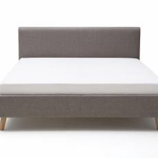 Čalouněná postel Paula, 180x200 cm, taupe - 8