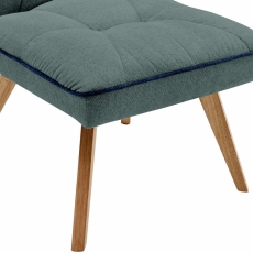 Čalouněná židle Belaris, zelená - 4
