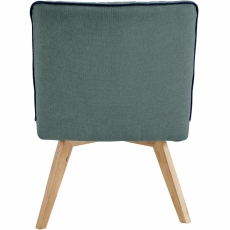 Čalouněná židle Belaris, zelená - 5
