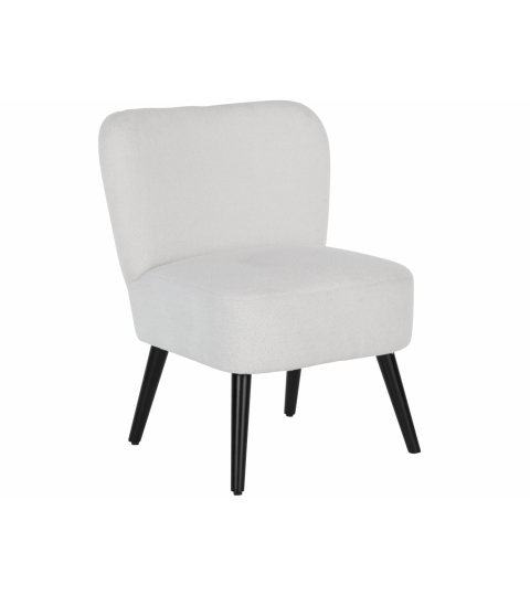 Čalouněná židle Lerim, bílá