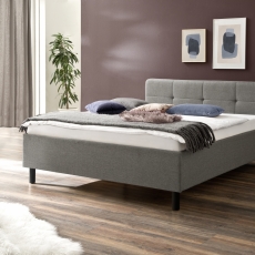 Čalúnená posteľ Amelie, 140x200 cm, šedá - 2