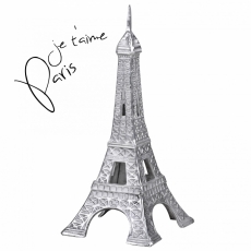 Dekorace Eiffel Tower, 53 cm, hliník - 1